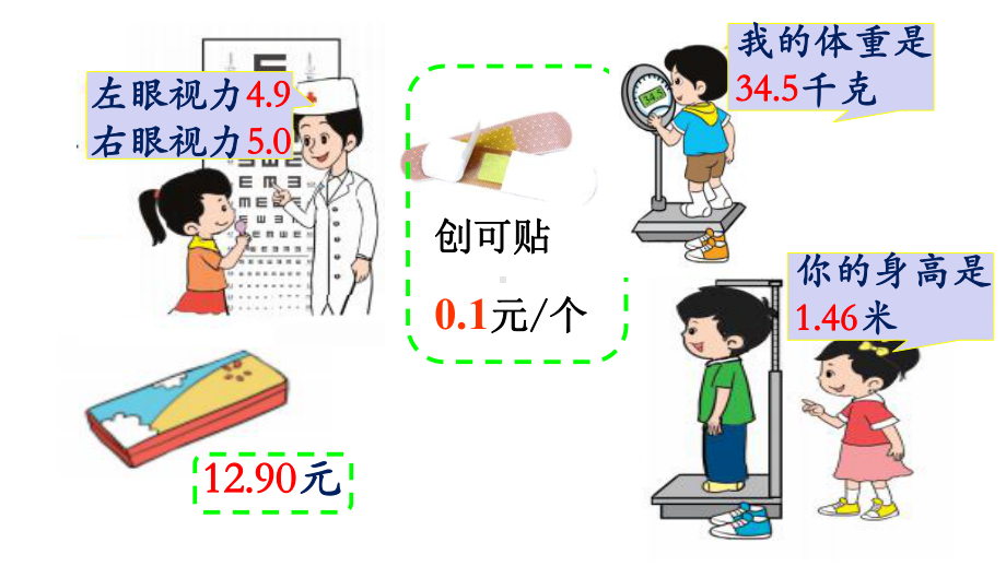 三年级下册数学《小数的初步认识》课件-北京版.pptx_第2页