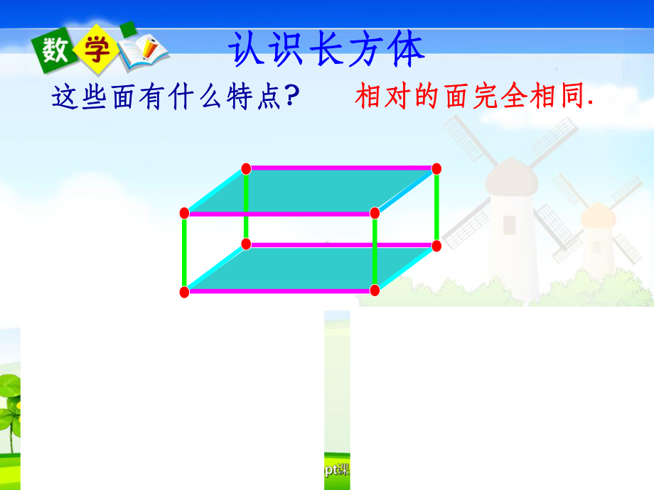 人教版五年级数学下册长方体的认识课件.ppt_第3页