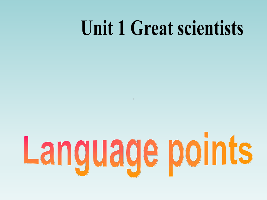 人教版高中英语必修五Unit1-Language-points-课件.ppt_第1页