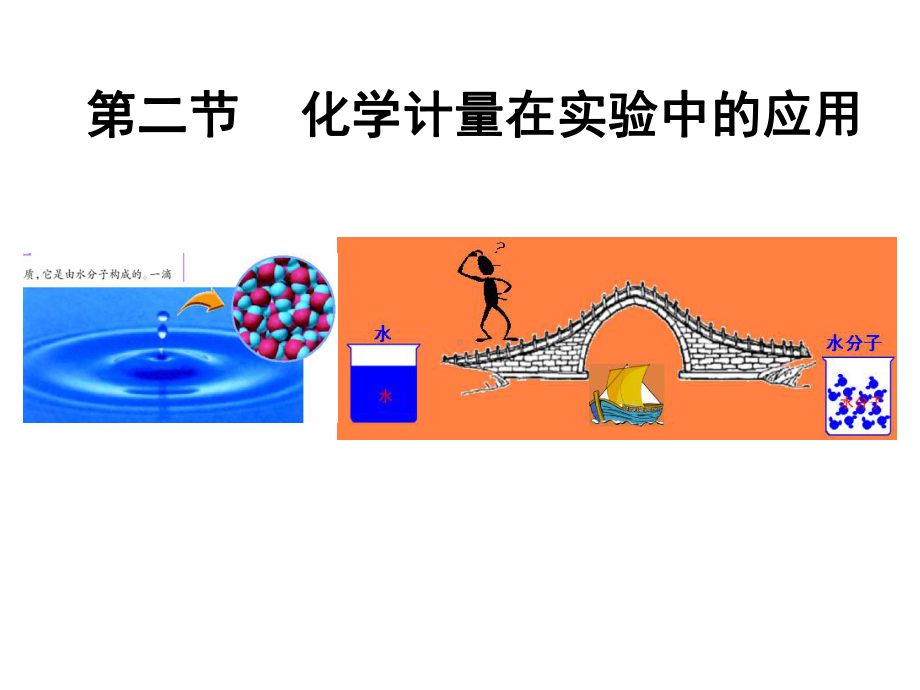 人教版高一化学必修一化学计量在实验中的应用课件.ppt_第1页