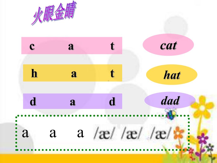 人教版PEP英语四年级上册Unit1A-lets-spell课件等.ppt_第3页