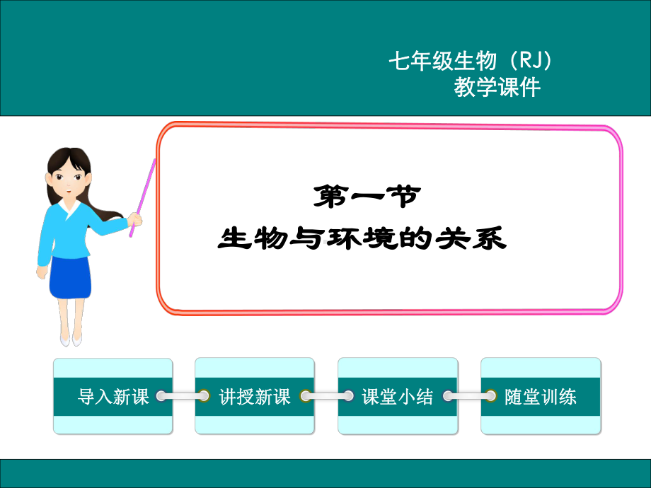 人教版七年级生物上册第一单元-第二章-了解生物圈-课件.pptx_第1页