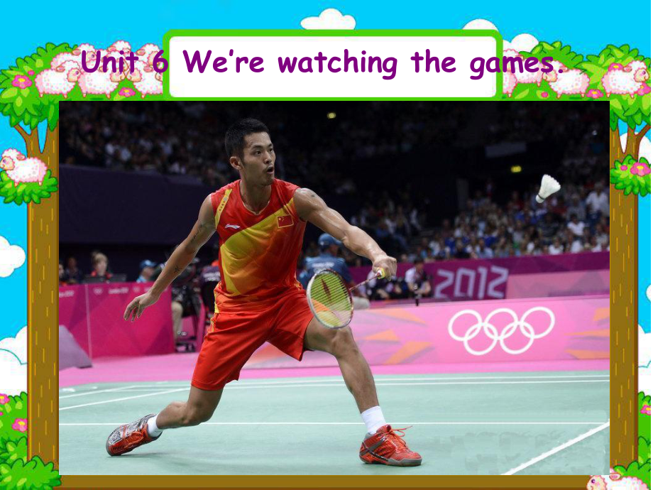 五年级下册英语Unit6-We-are-watching-the-games人教精通版课件.ppt_第1页