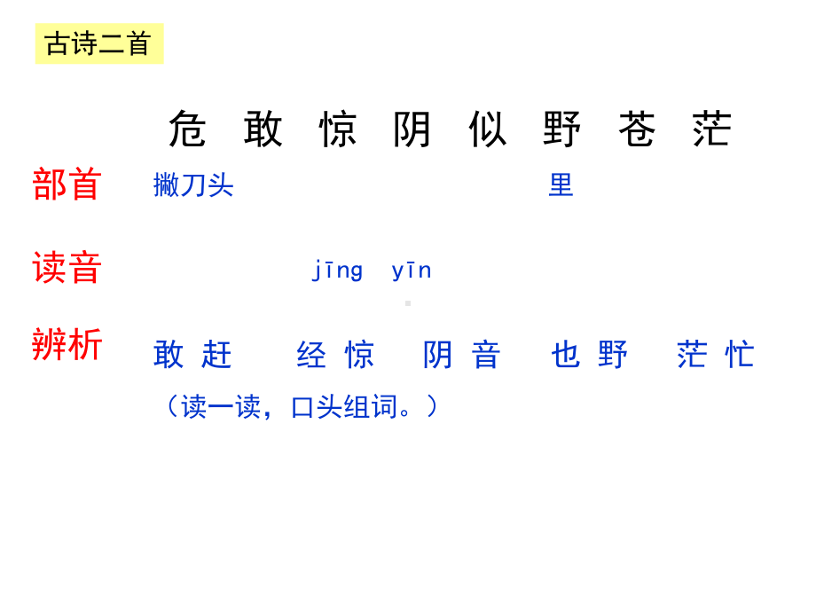 人教部编版二年级语文上册课件：复习.ppt_第3页