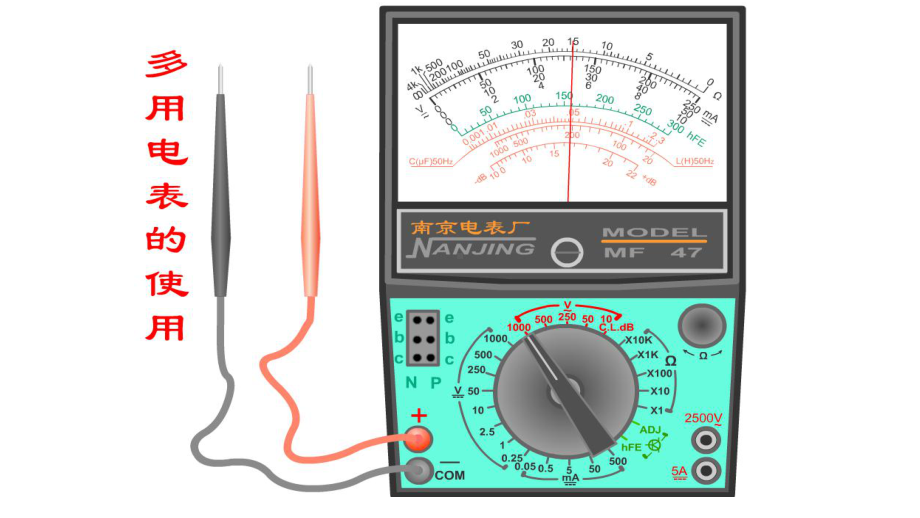 人教版新教材《实验：练习使用多用电表》课件1.ppt_第1页