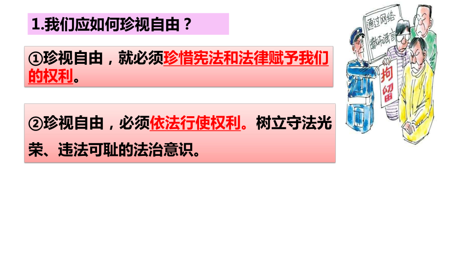 人教版道德与法治八年级下册自由平等的追求课件18.pptx_第3页