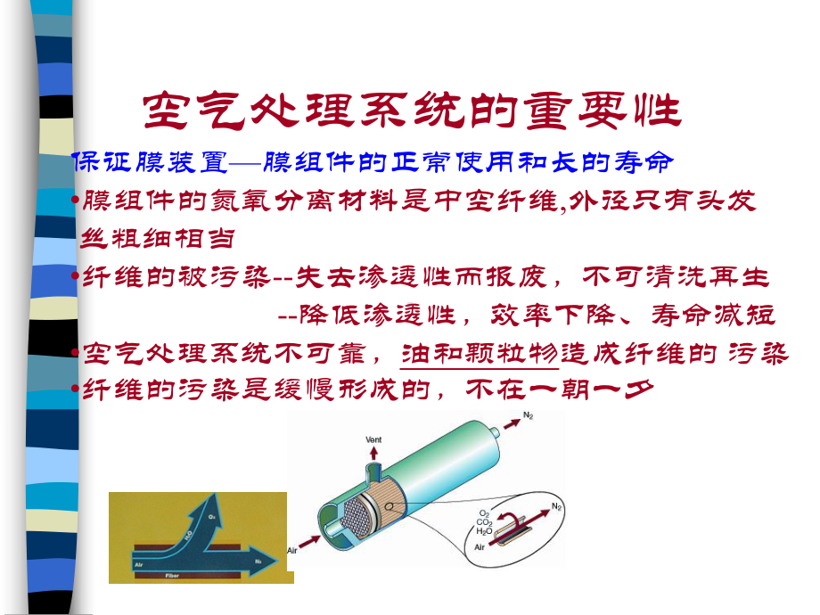 空气处理系统的工艺设计和膜性能对比.ppt_第2页