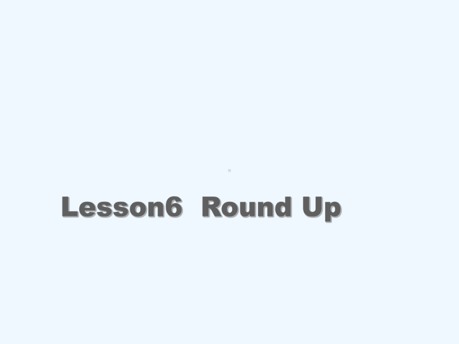 博山区某小学三年级英语上册Unit1HelloLesson6RoundUp教学课件北师大版三起.ppt_第1页