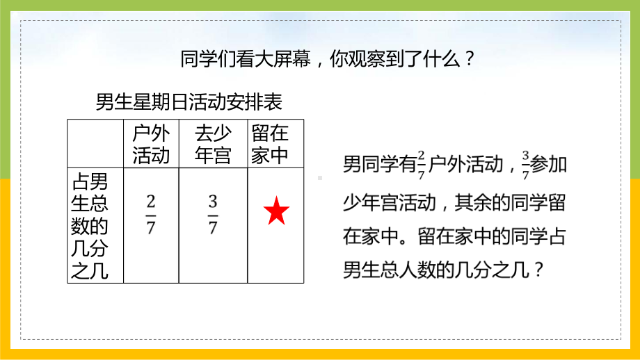 北师大版数学五年级下册《星期日的安排》教学课件.pptx_第3页