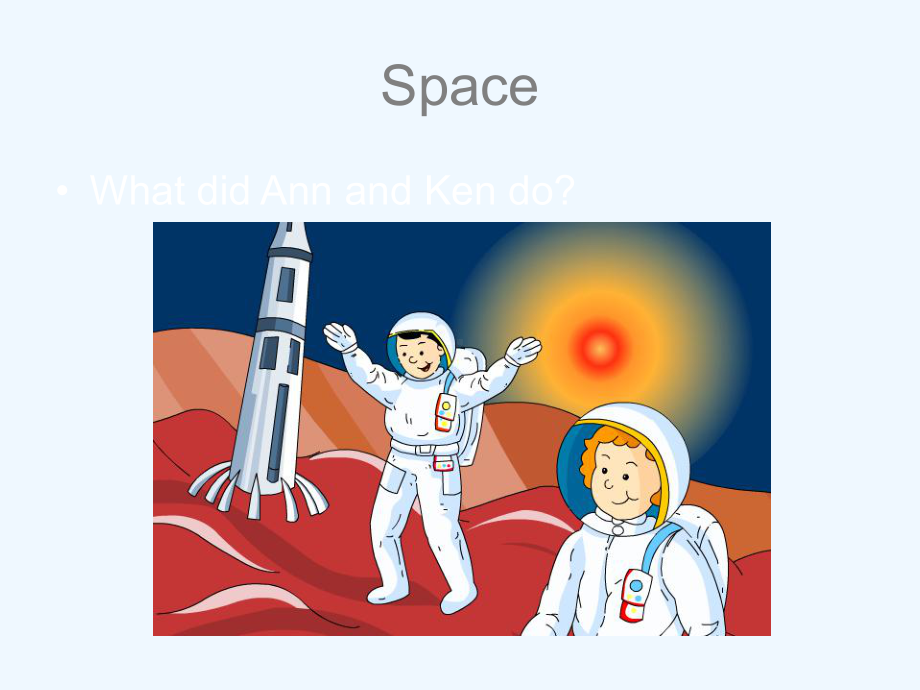 南昌市某小学六年级英语上册Unit1SpaceLesson1同步课件北师大版三起8.ppt_第3页