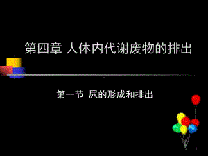 初中生物课件《尿的形成和排出》.ppt