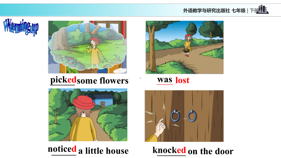 外研社七年级下册英语课件：Module-8-Unit-2-Goldilocks-hurried-out-of-the-house.ppt_第2页