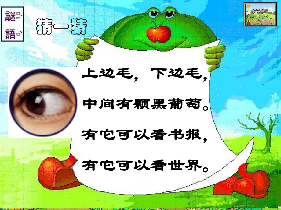 幼儿园健康课件《保护眼睛》.ppt_第1页