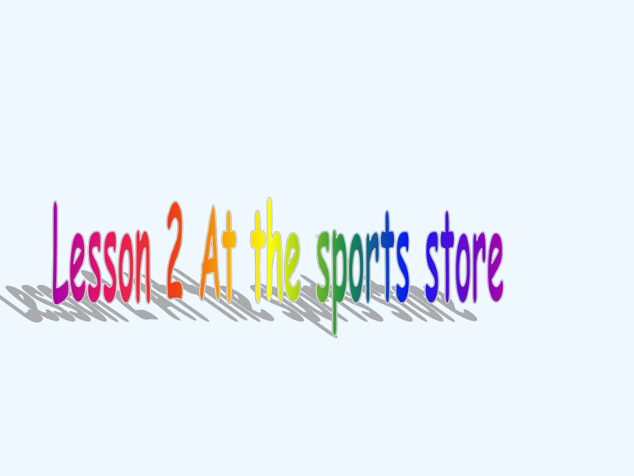 戚墅堰区某小学六年级英语下册-Unit-1-Sports-Lesson-2-At-the-spor课件.ppt_第1页