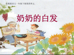 小学一年级下学期语文《奶奶的白发》课件.ppt