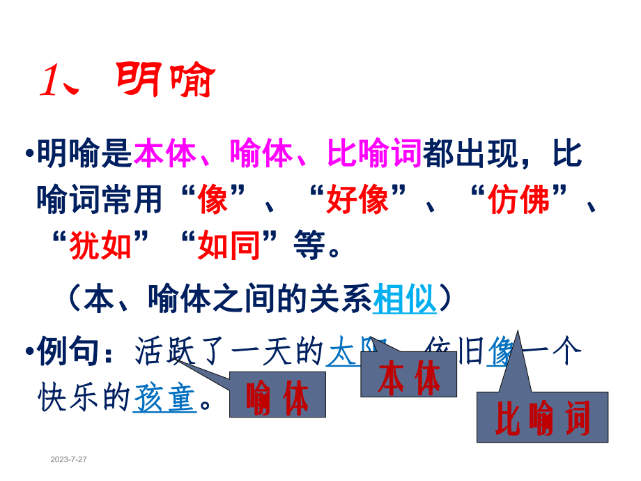 小学修辞手法专题(类型+作用)经典课件.ppt_第3页