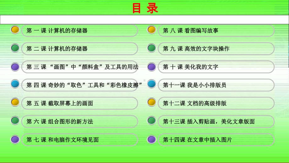 川教版信息技术四年级上册全册课件.ppt_第2页