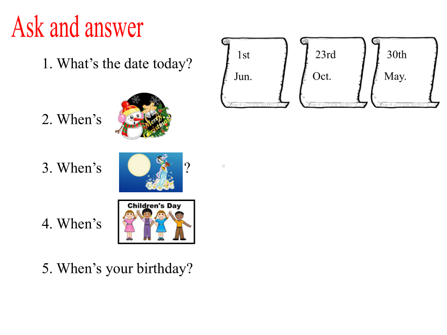 小学英语五年级上册(沪教牛津版深圳用)Module-1-Unit-3-My-birthday-Period-2课件.pptx_第2页