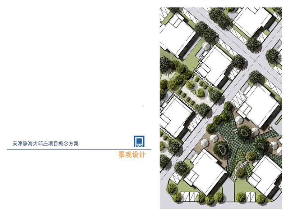 天津某商住两用别墅区景观设计课件.ppt_第1页