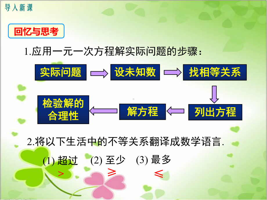 沪科版七年级数学下册《一元一次不等式的应用》课件(2022年新版).ppt_第2页