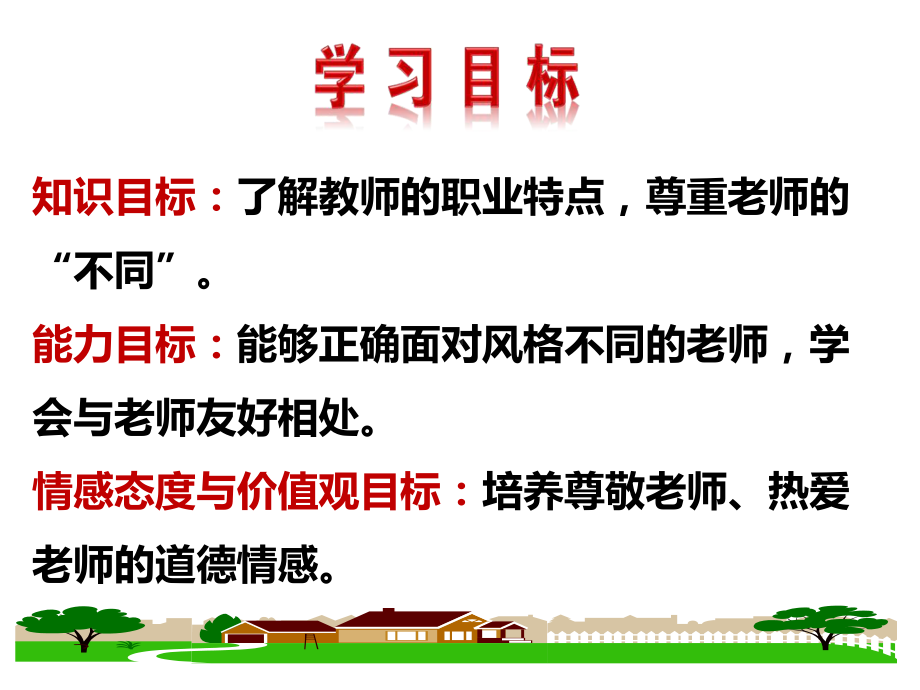 最新部编人教版道德与法治7年级上册第6课第1框《走近老师》复习课件.ppt_第2页