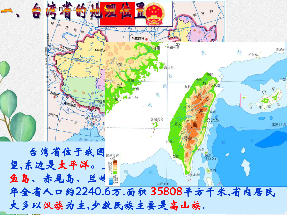 湘教初中地理八下《-台湾省的地理环境与经济发展》课件-9.ppt_第2页