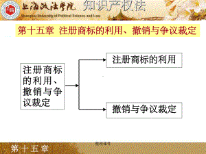 注册商标的利用撤销与争议裁定课件.ppt