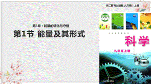 浙教版九年级科学上册课件《能量及其形式》.pptx