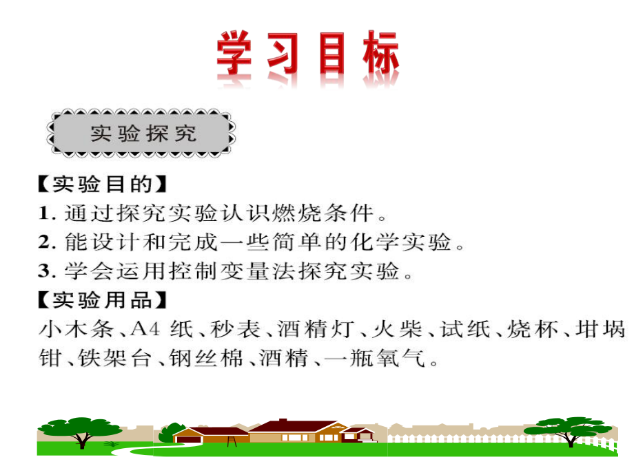 最新鲁教版化学9年级上册第5单元到实验室去《探究燃烧的条件》课件.ppt_第2页