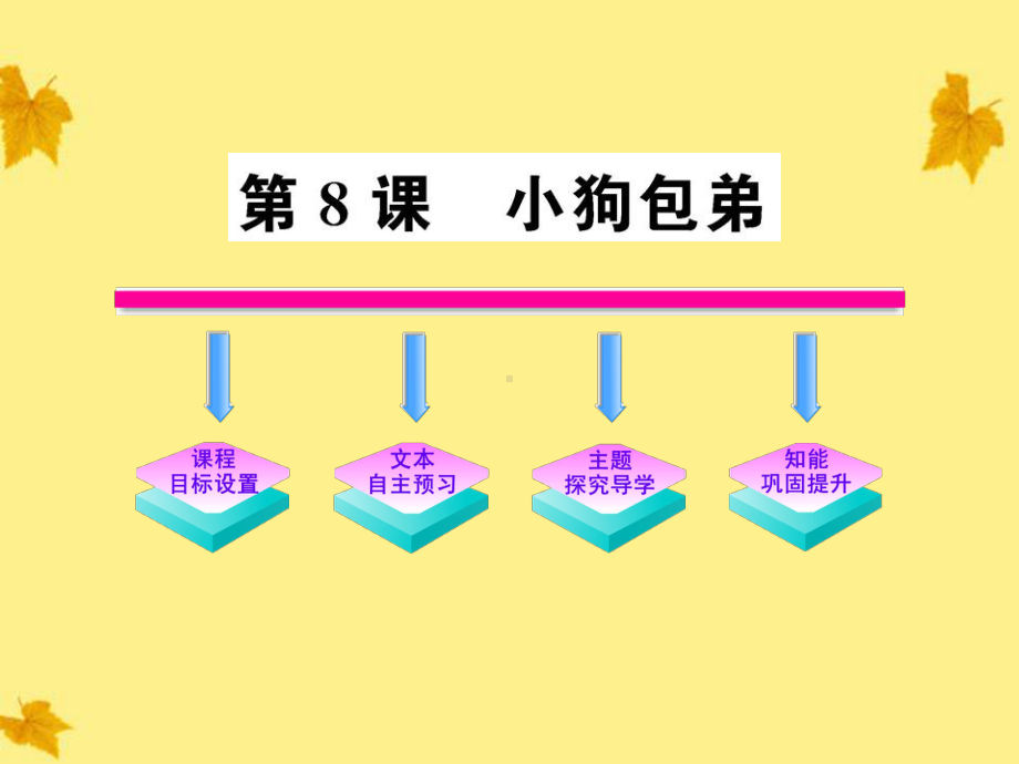 版高中语文-38《小狗包弟》课时讲练通课件-新人教版必修1.ppt_第1页