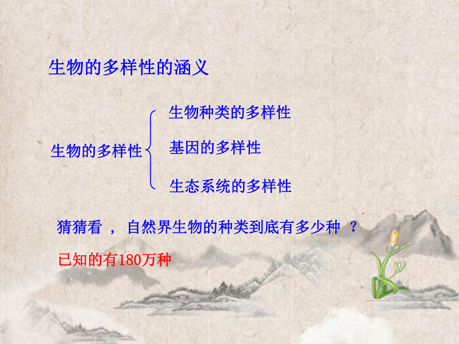 汉南区某中学八年级生物上册第六单元第二章认识生物的多样性课件新版新人教版.ppt_第2页