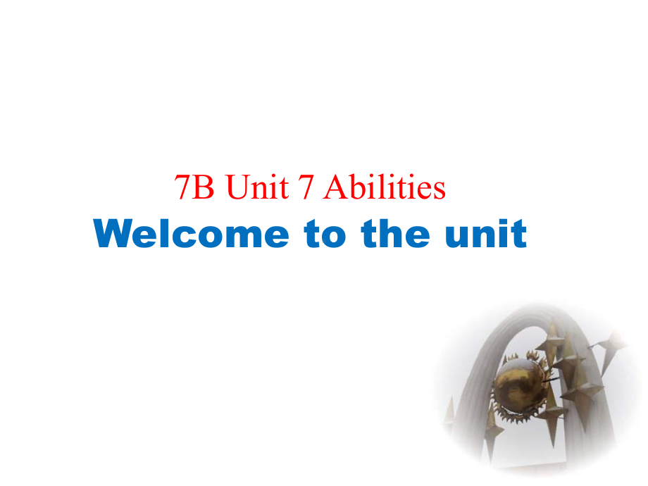 新译林版英语七年级下册Unit7welcome课件.ppt_第1页