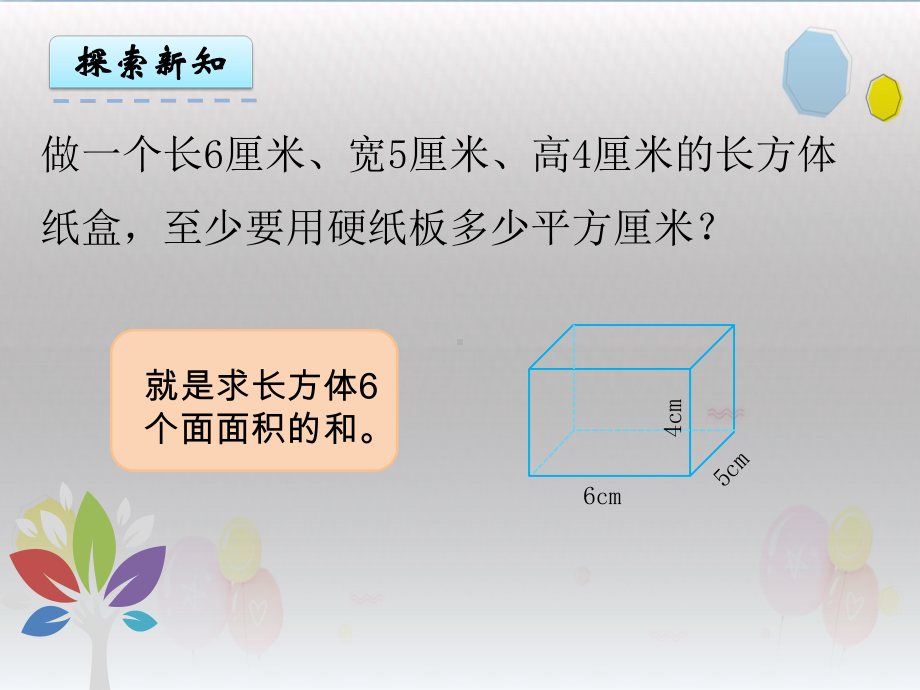 苏教版六年级上册数学教学课件第一单元长方体和正方体第3课时-长方体和正方体的表面积.pptx_第2页