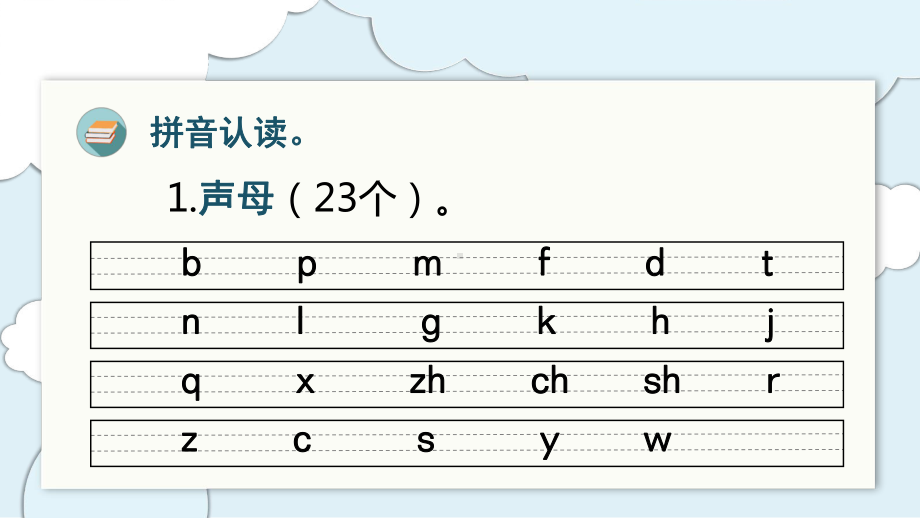 统编版一年级语文上册第三单元复习课件（2020年秋）.pptx_第3页