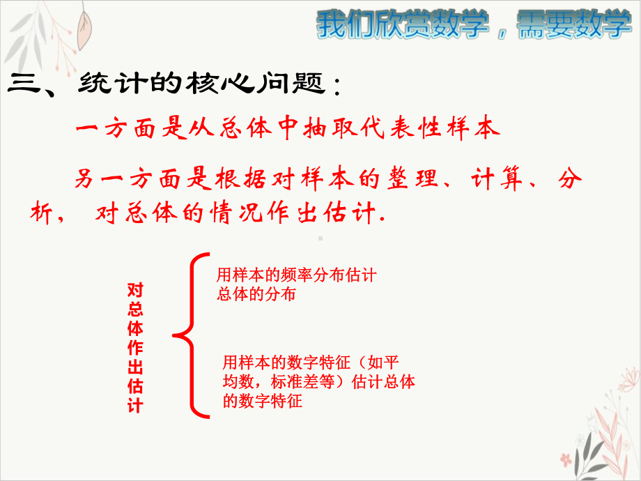 用样本的频率分布估计总体分布人教A版必修三数学优秀课件.pptx_第3页