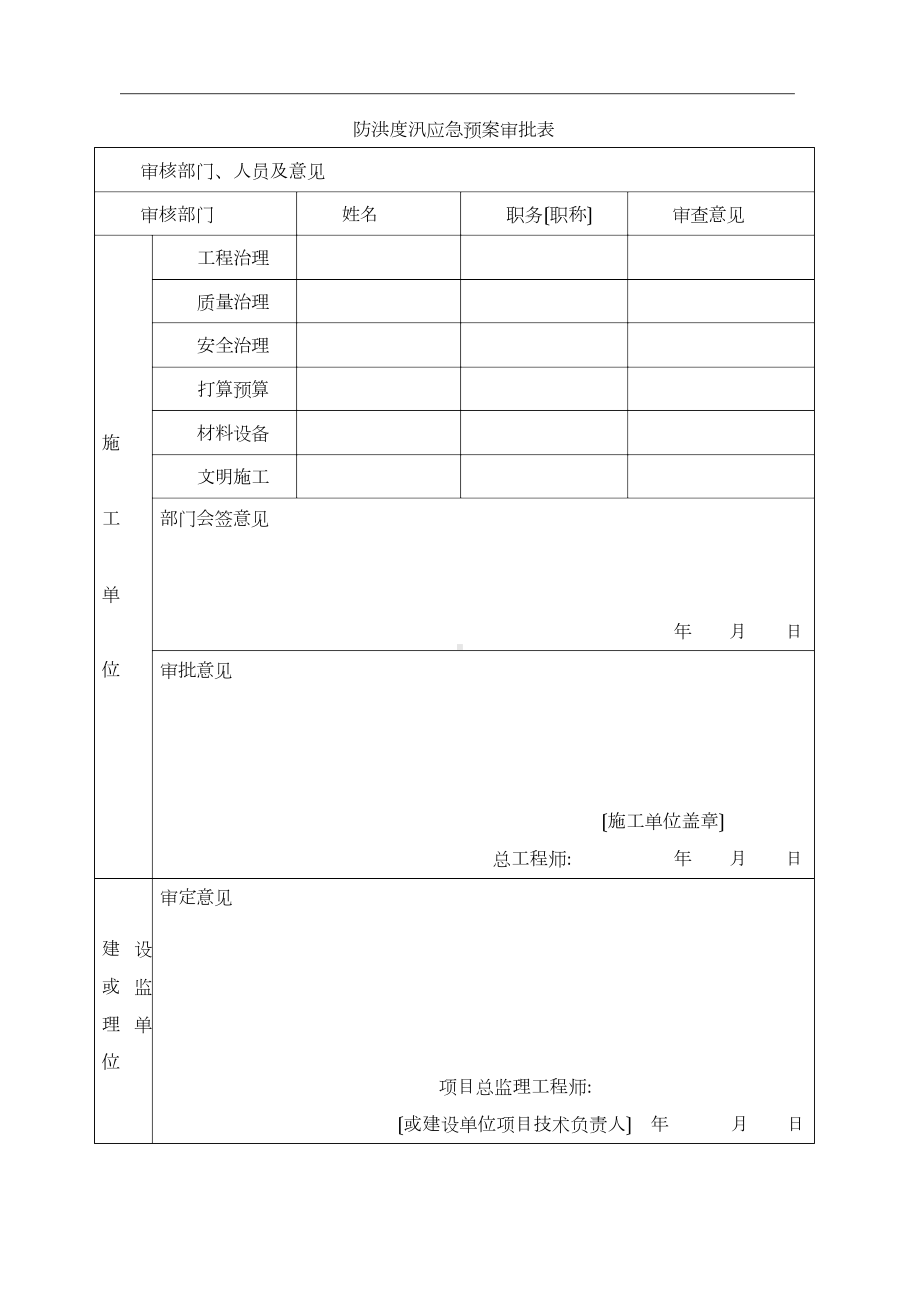 泵站工程防洪度汛应急预案.docx_第1页