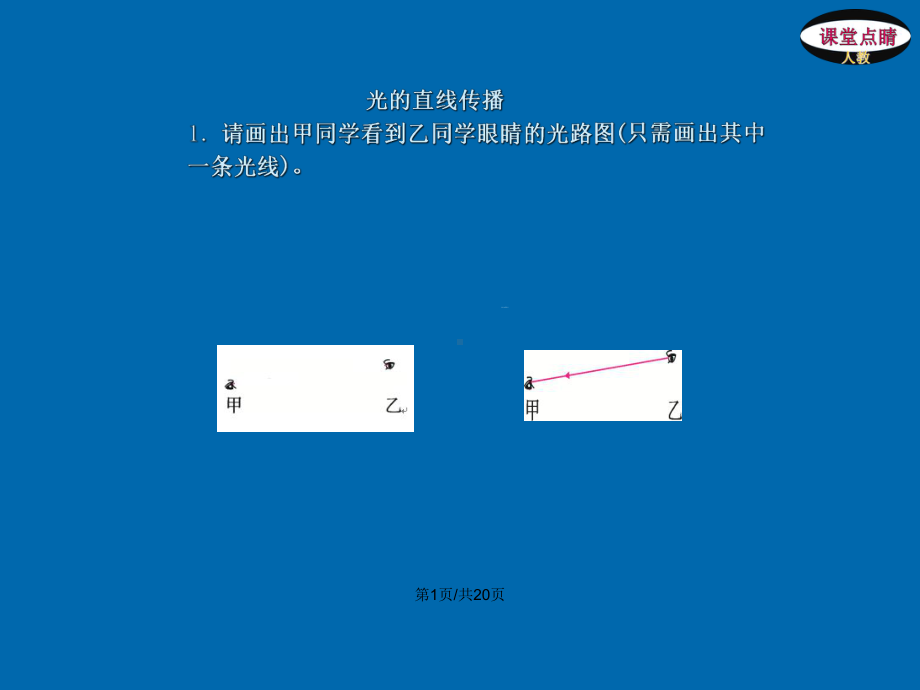 课堂点睛八年级物理上册小专题光学作图新新人教教案课件.pptx_第2页