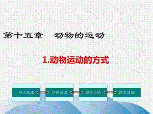 遂宁市某中学八年级生物上册-第15章-第1节-动物运动的方式课件-新版北师大版.ppt