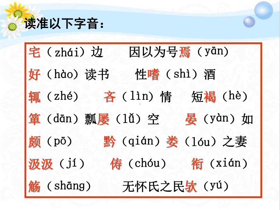 部编版初中语文22《五柳先生传》课件.ppt_第3页