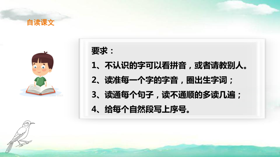 部编版小学语文三年级上册《搭船的鸟》第一课时教学课件.ppt_第3页