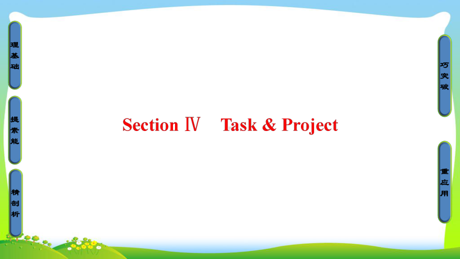 高中英语译林版选修6课件：Unit1SectionⅣ-TaskProject.ppt_第1页