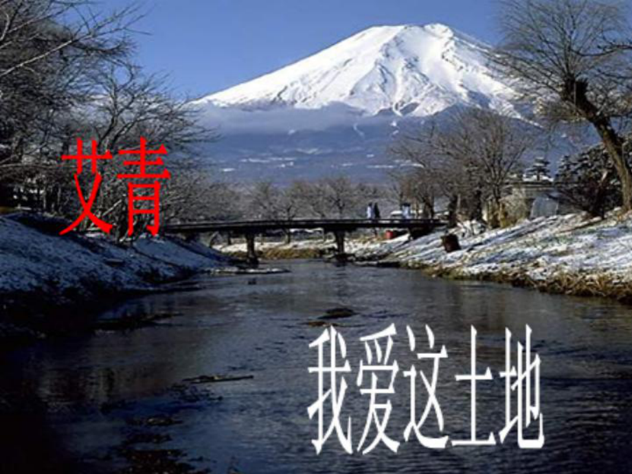 九年级语文部编版上册《我爱这土地》课件-(公开课专用)-.ppt_第3页