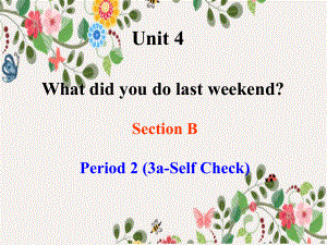 鲁教版七上U4-What-did-you-do-last-weekend-4课件.ppt