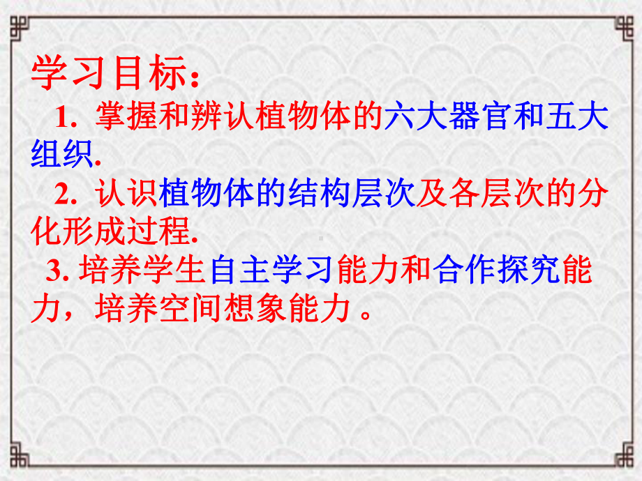 七年级生物上册第二单元第二章第三节植物体的结构层次课件新版新人教版5.ppt_第3页