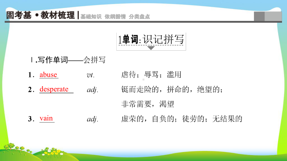 高三英语译林牛津版一轮复习课件：-第1部分-选修8-Unit-1-The-written-word.ppt_第2页