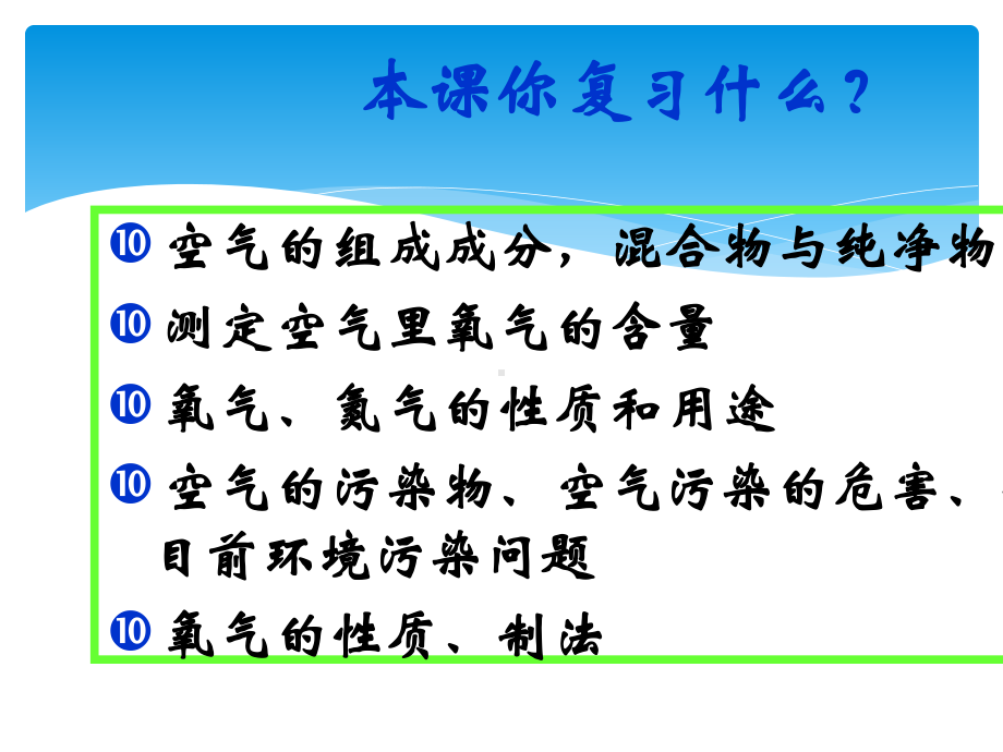 人教版九年级上册化学课件2九年级化学上学期期末复习第二单元我们周围的空气课件.ppt_第2页