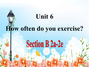 鲁教版七上Unit6-How-often-do-you-exercise-B-2课件.ppt