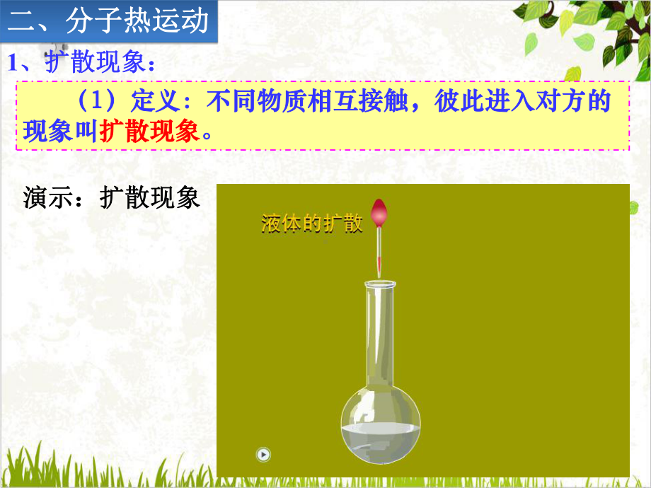 九级物理课件(原文)分子热运动.ppt_第3页