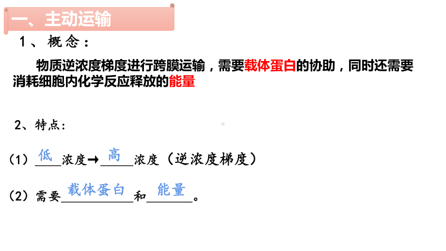 4.2主动运输与胞吞胞吐 ppt课件--2023新人教版（2019）《高中生物》必修第一册.pptx_第3页