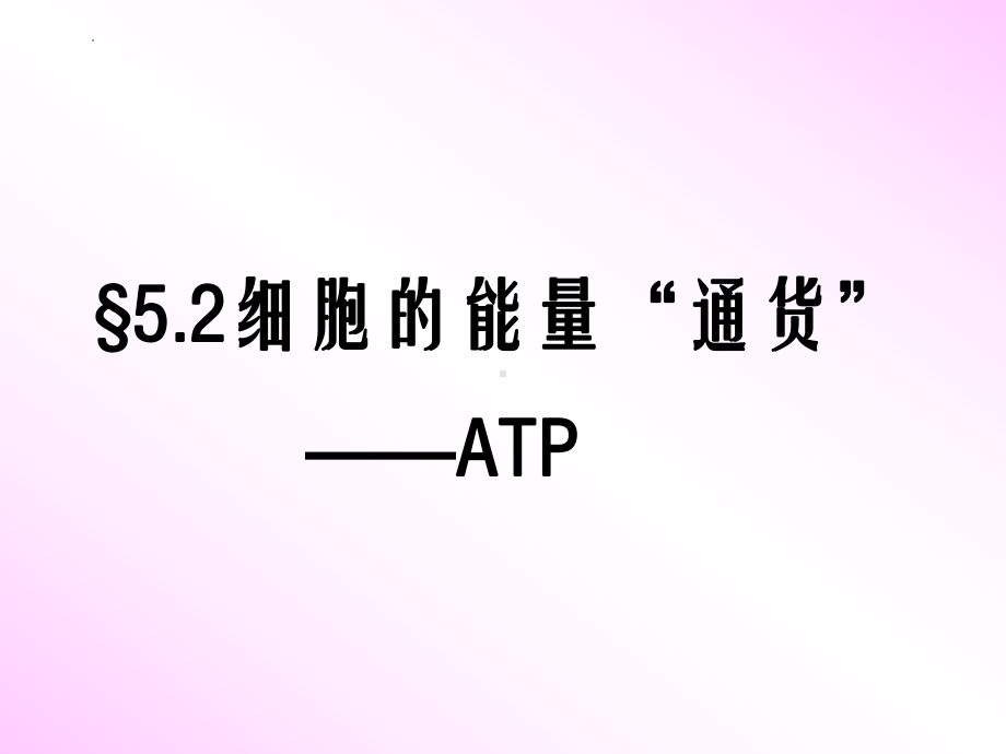 5.2细胞的能量“通货”ATP ppt课件-2023新人教版（2019）《高中生物》必修第一册.pptx_第3页